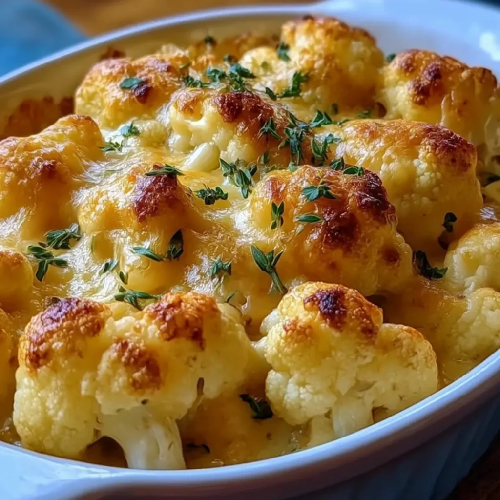 Blumenkohl mit Käse