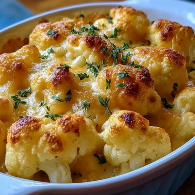 Blumenkohl mit Käse