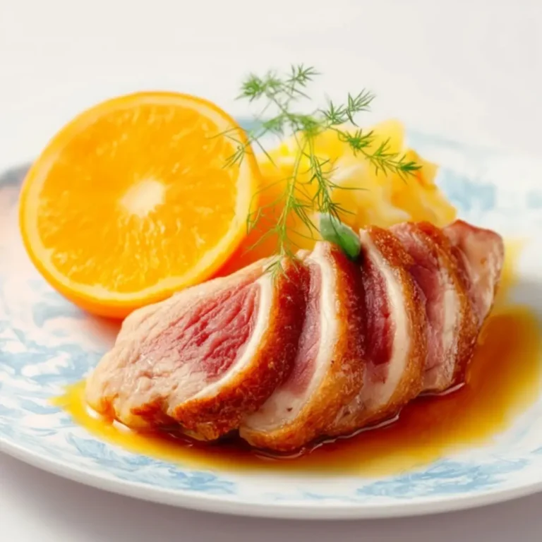 Entenbrust à l'orange