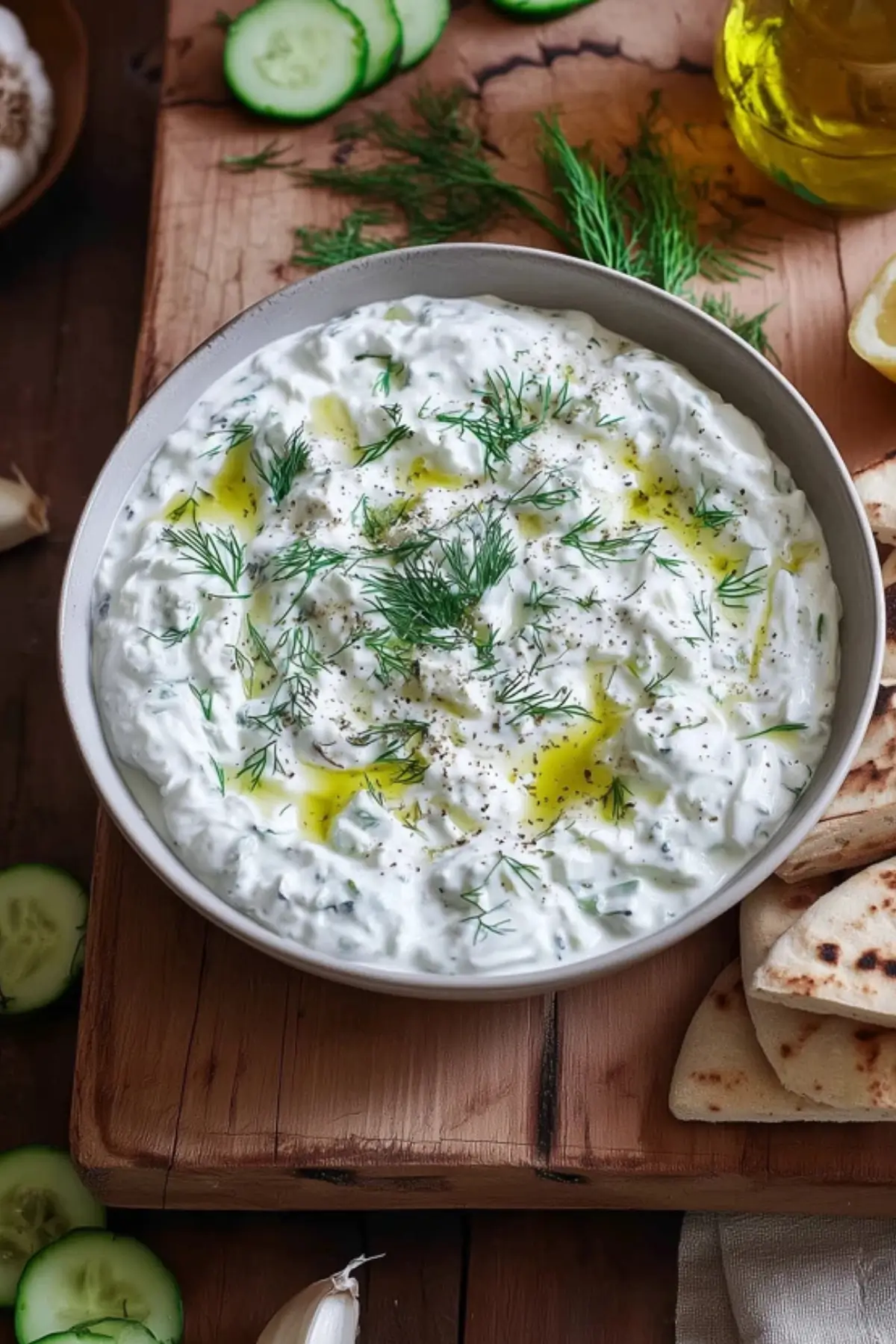 Tsatsiki mit griechischem Joghurt einfach und cremig selber machen ...