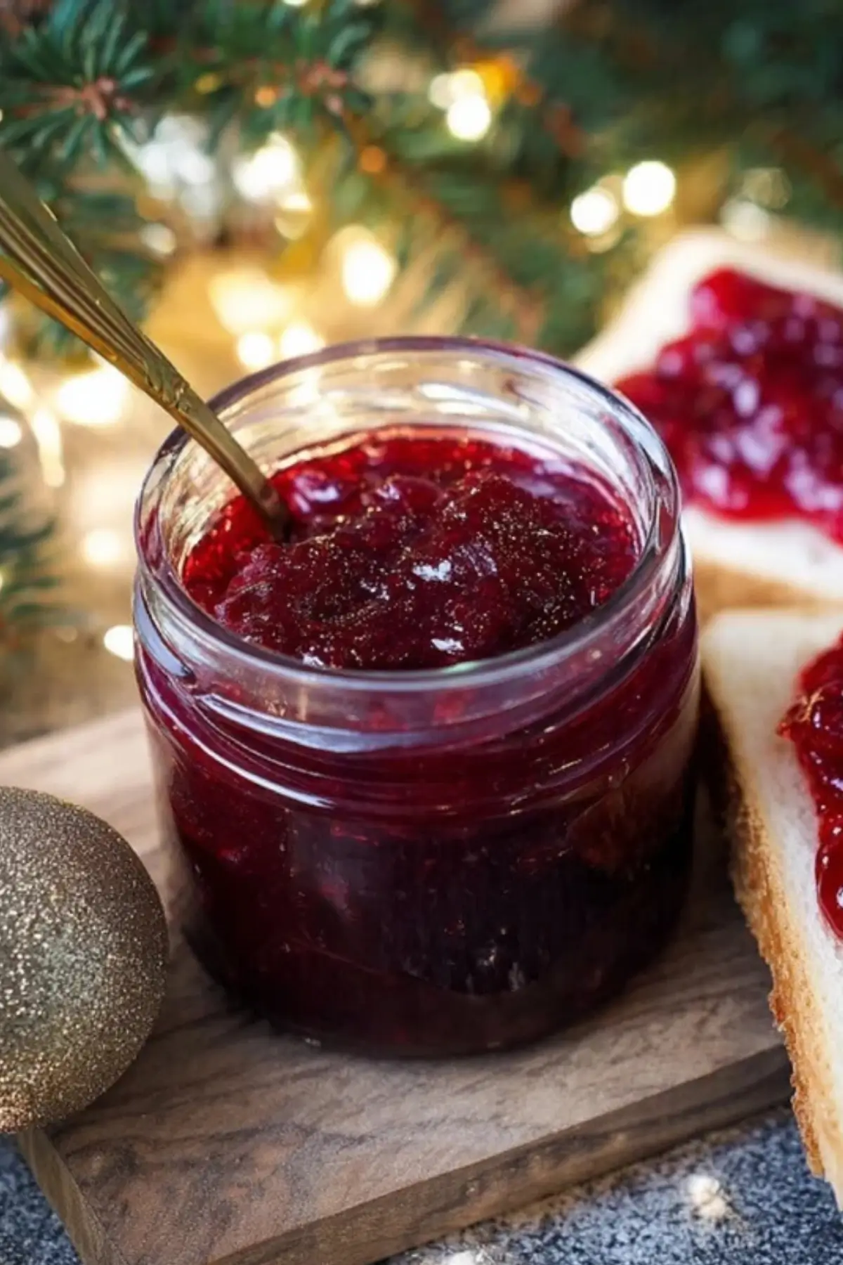 Weihnachtsmarmelade Apfel-Kirsch