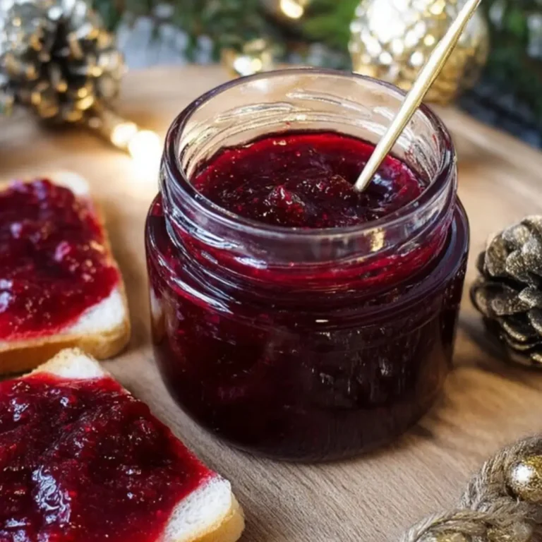 Weihnachtsmarmelade Apfel-Kirsch