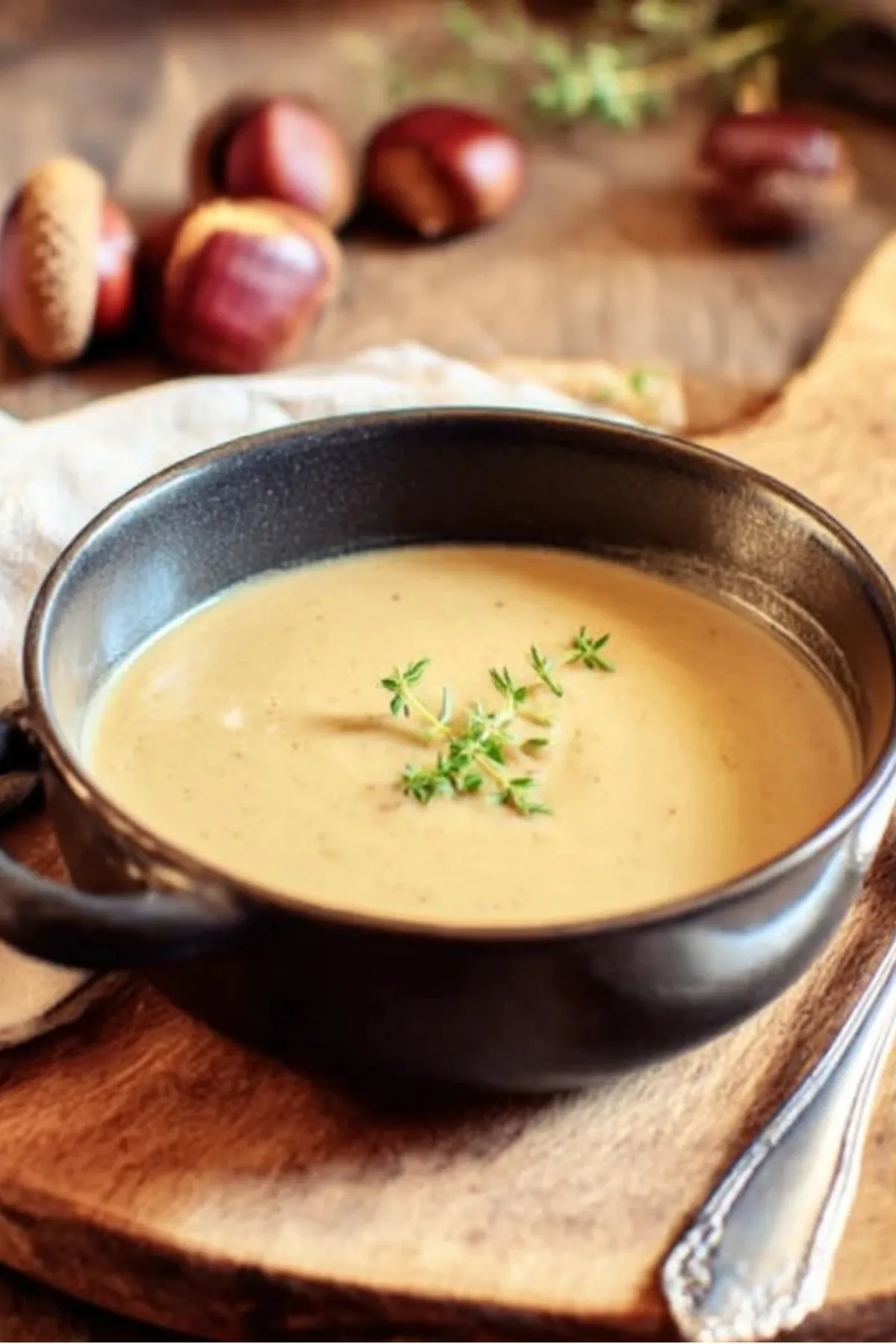 Französische Maronensuppe