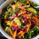 Grünkohlsalat mit Ingwer-Dressing