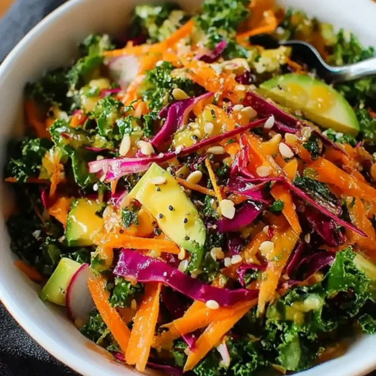Grünkohlsalat mit Ingwer-Dressing
