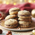 Haselnuss-Nougat-Plätzchen