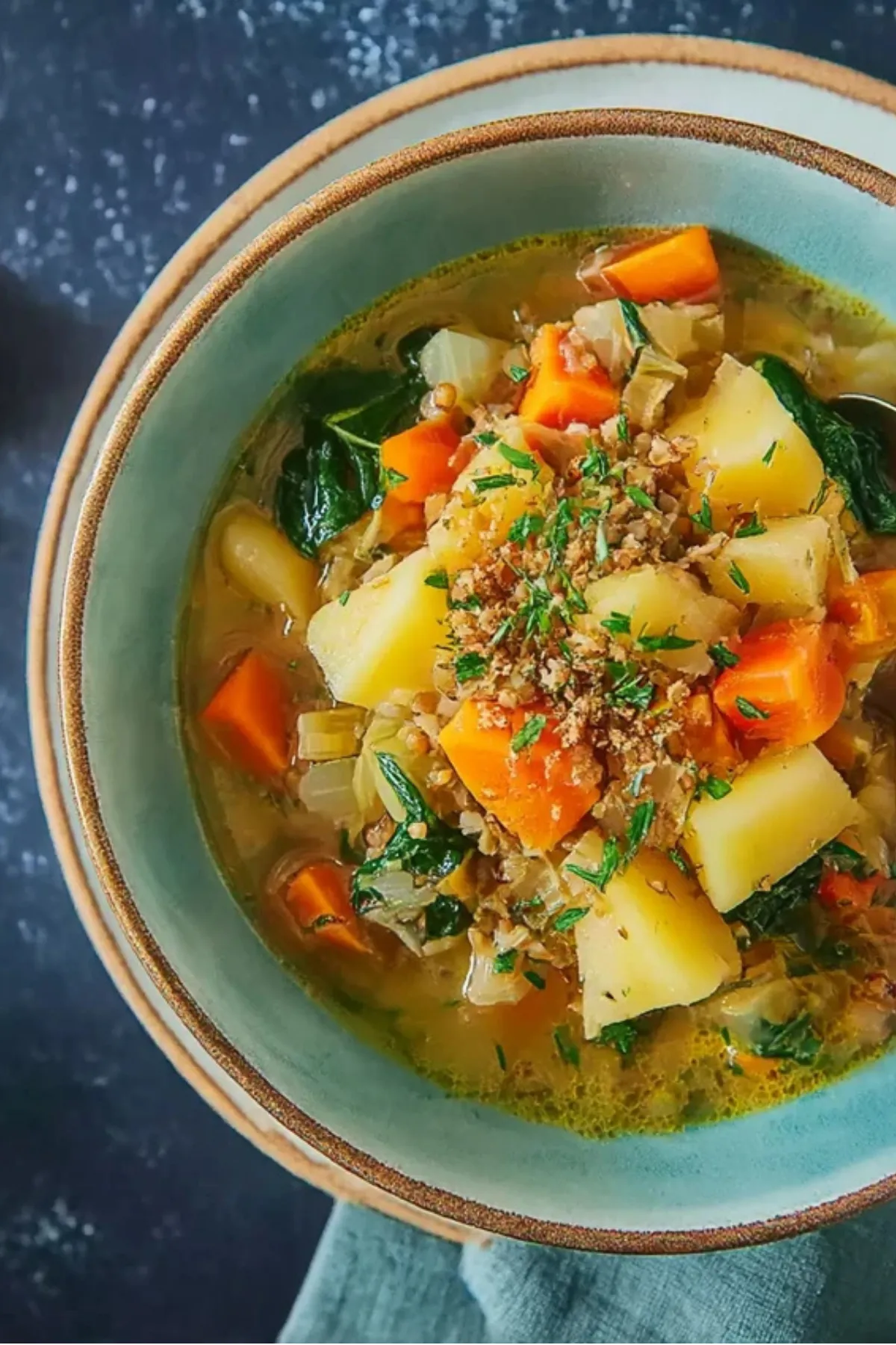 Kartoffel-Grünkern-Eintopf