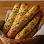 Knoblauchbrot-Stangen