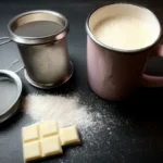 Weiße Trinkschokolade