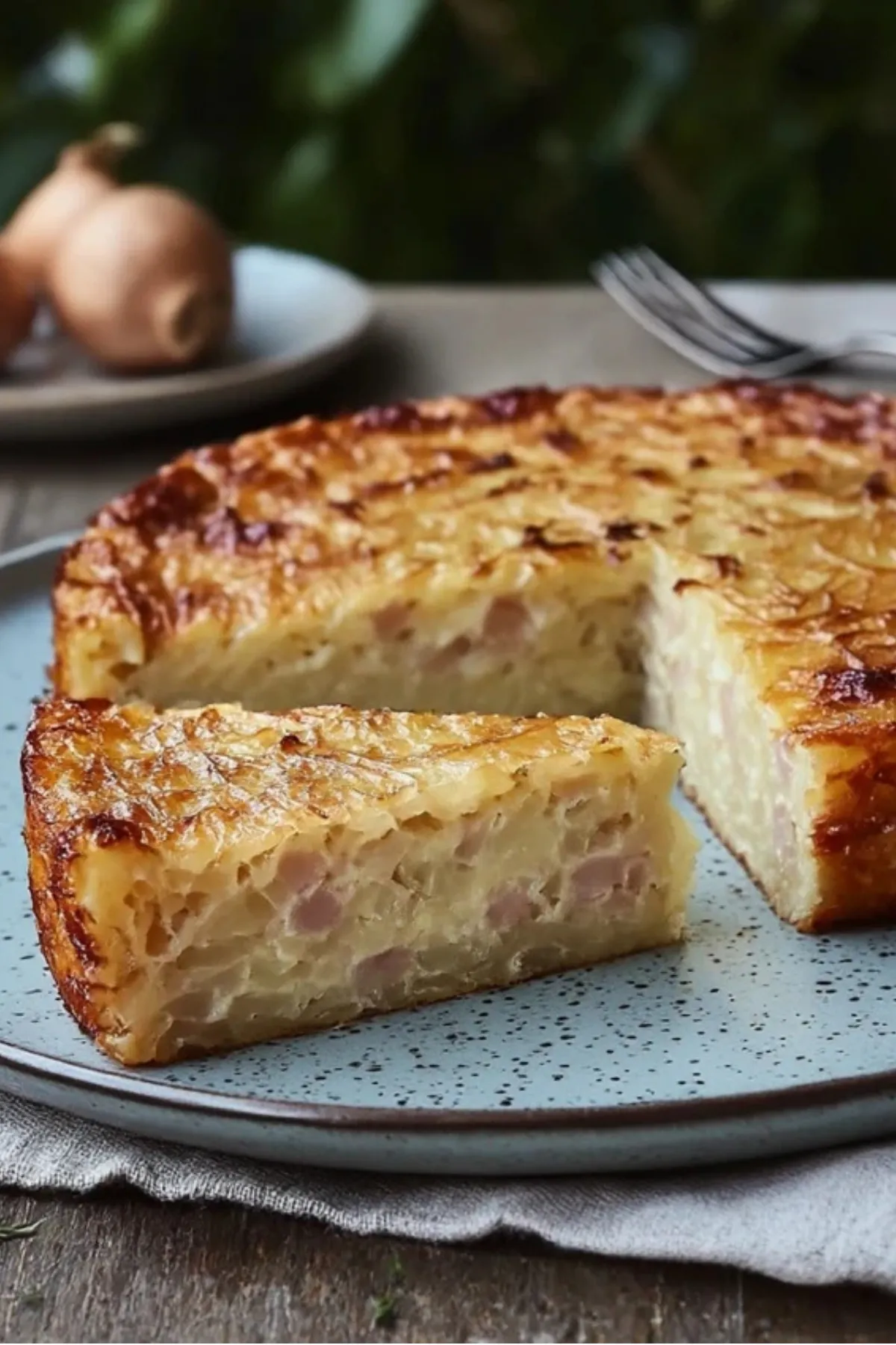 Zwiebelkuchen ohne Boden