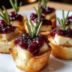 Cranberry-Brie-Häppchen