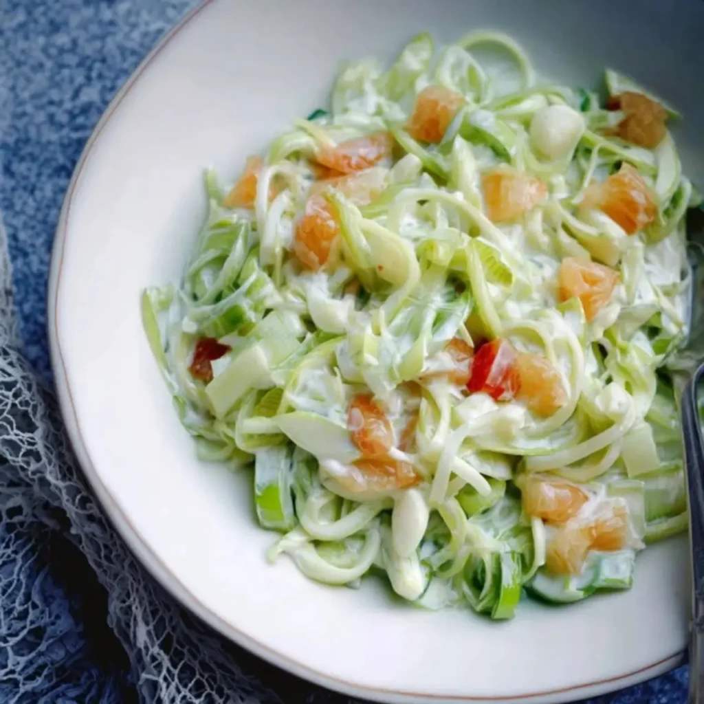 Fruchtiger Porree-Salat