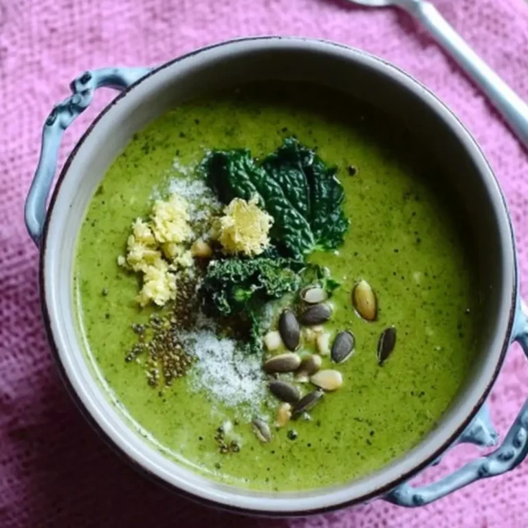 Grünkohl-Cremesuppe