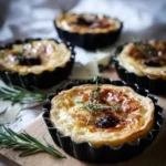 Mini-Quiche mit Ziegenkäse