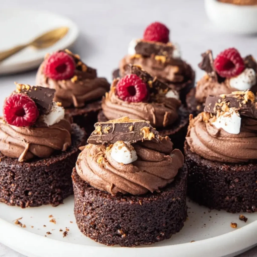 brownie-mini-törtchen