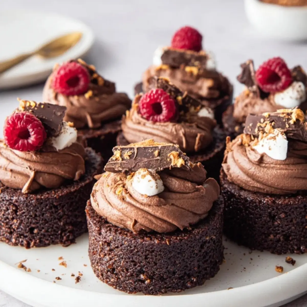 brownie-mini-törtchen