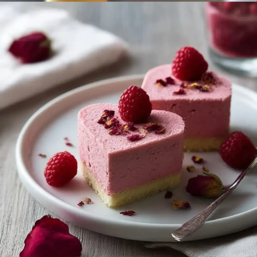 himbeer-rosen-mousse