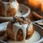 Bratäpfel mit Vanillesoße