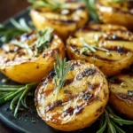 Gegrillte Kartoffeln mit Rosmarin und Olivenöl