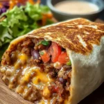Gegrillter Käse-Burrito