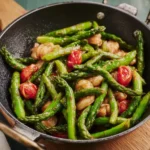 Grüner-Spargel-Pfanne