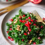 Grünkohlsalat mit Granatapfel