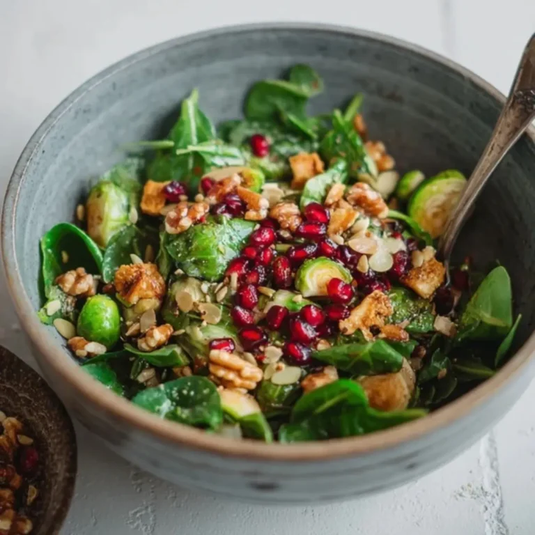 Herbstsalat mit Rosenkohl