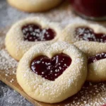 Marzipan Himbeer Plätzchen