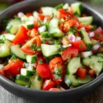 Tomaten Gurken Salat