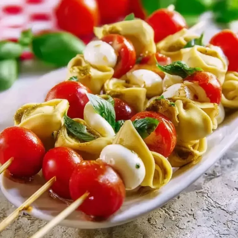 Tortellini Spieße Tomate Mozzarella