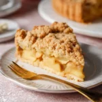 Veganer Apfelkuchen mit Zimtstreuseln