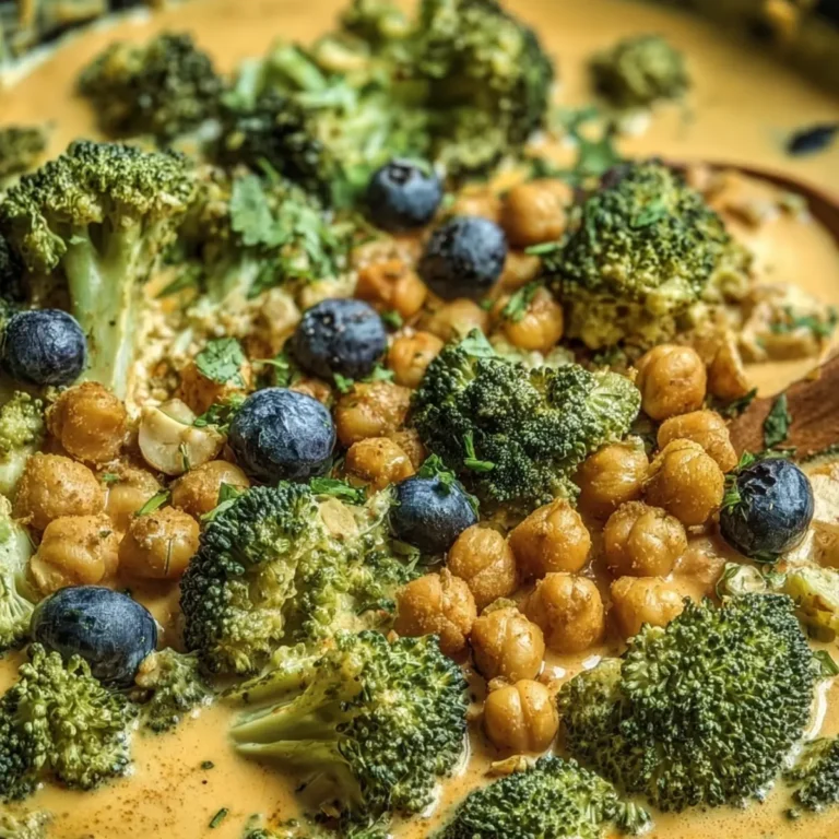 Brokkoli Kichererbsen Curry