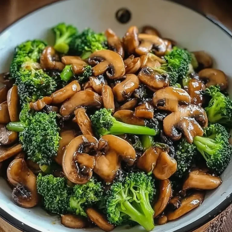 Champignon Brokkoli Pfanne
