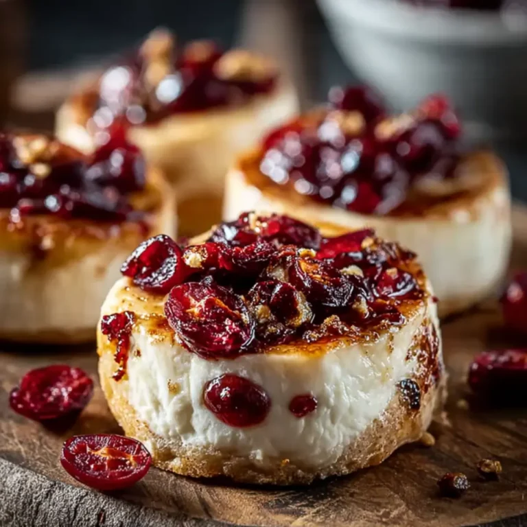 Cranberry Brie Bites