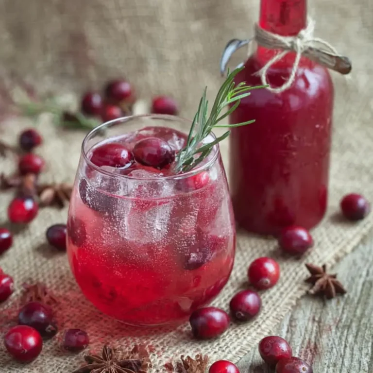 Cranberrysirup