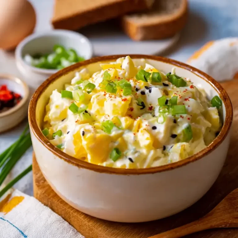 Eiersalat mit Joghurt