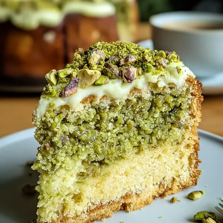 Eifreier Pistazienkuchen