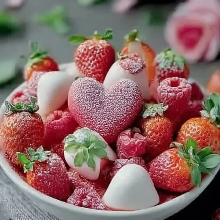 Erdbeer Rosen Törtchen