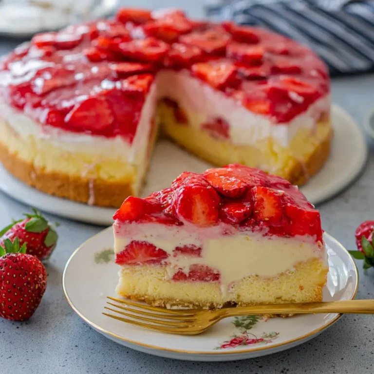 Erdbeer Schmandkuchen