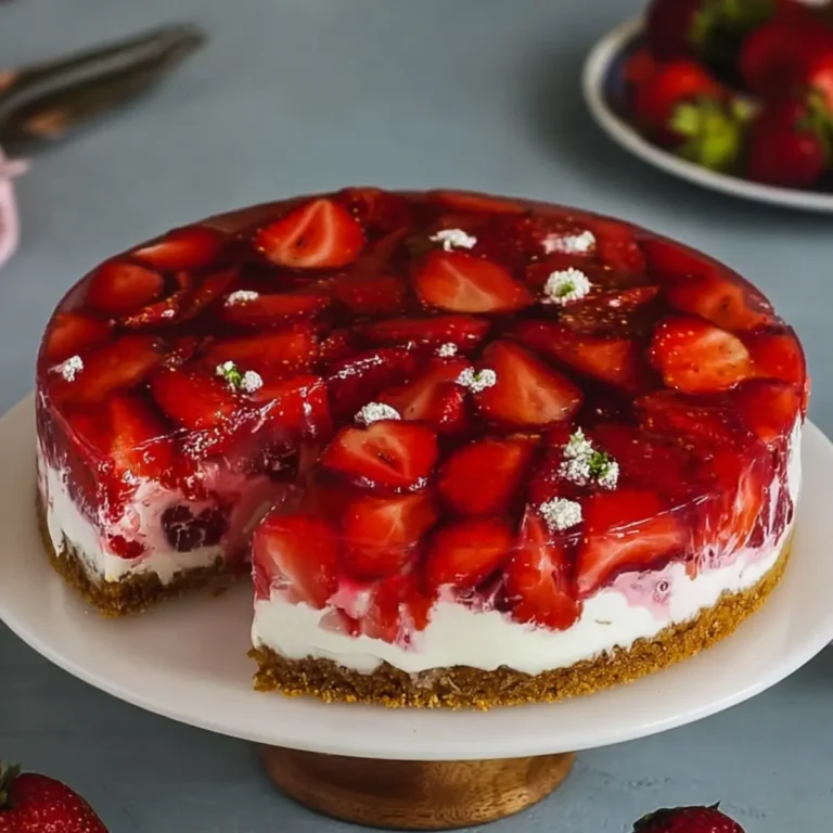 Erdbeerkuchen mit Mascarpone