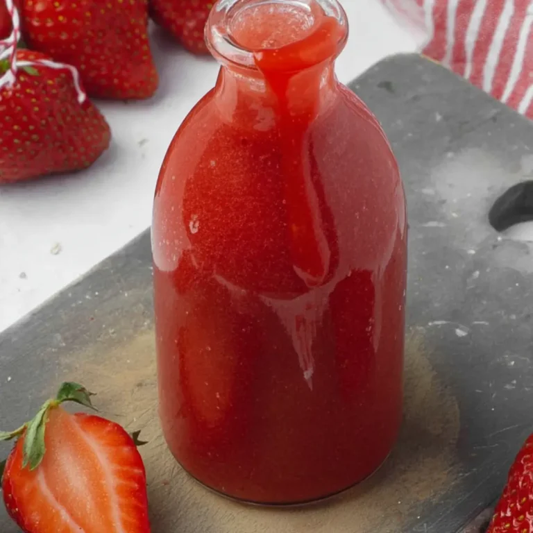 Erdbeersoße