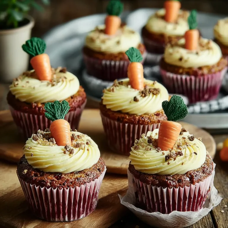 Karottenbeet Cupcakes