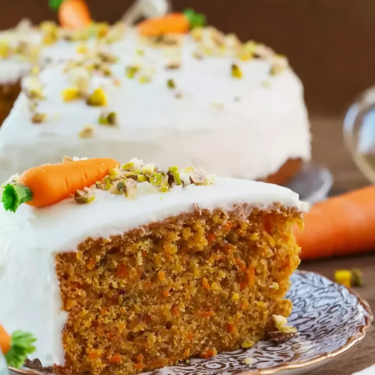 Karottenkuchen mit Frischkäse Frosting