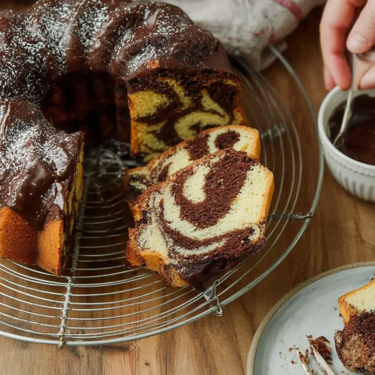 Klassischer Marmorkuchen