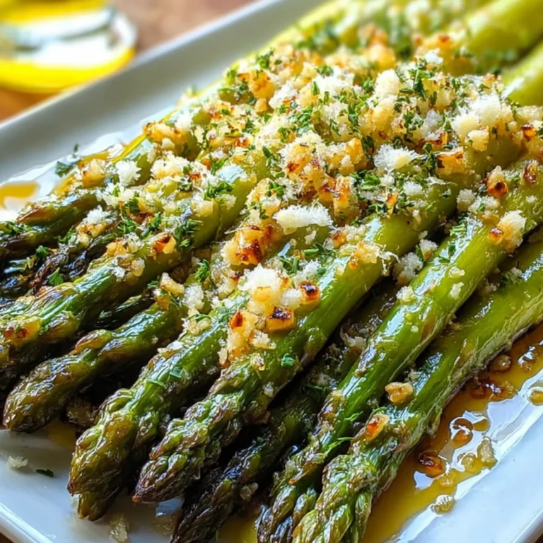Knoblauch-Parmesan-Röstspargel
