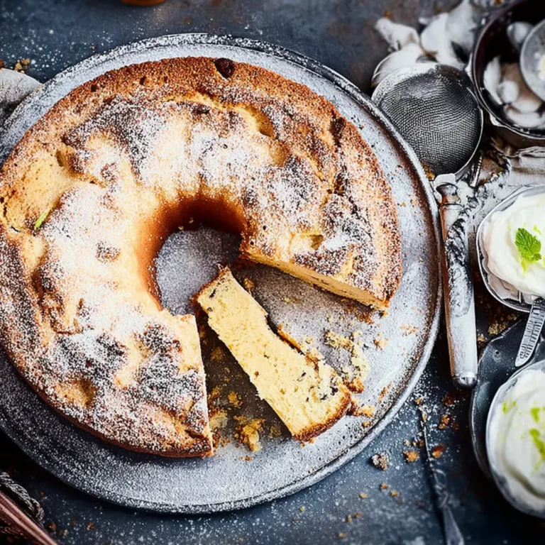 Kranzkuchen mit Quark