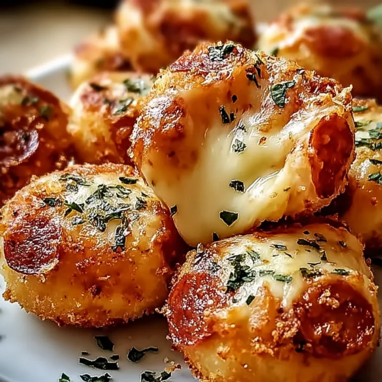 Mini Pizzabällchen