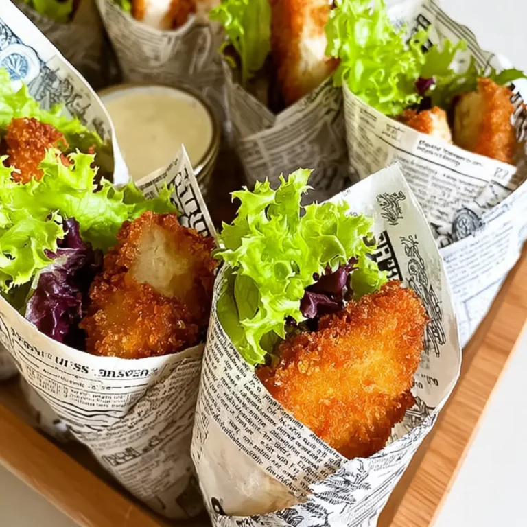 Mini Schnitzel Wraps