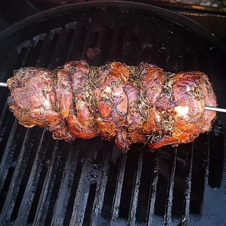 Mutzbraten vom Gasgrill