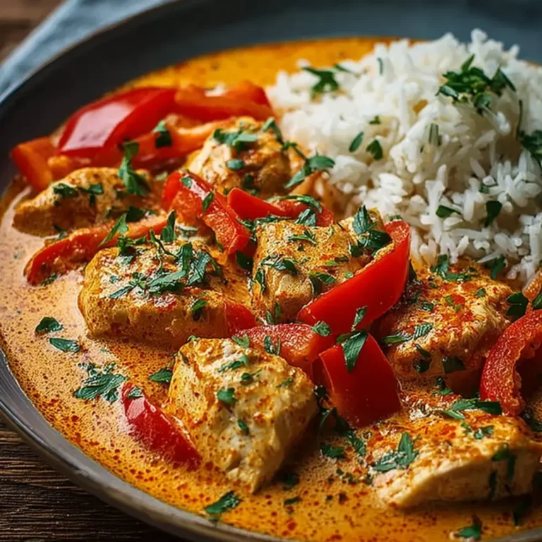 Paprika Sahne Hähnchen